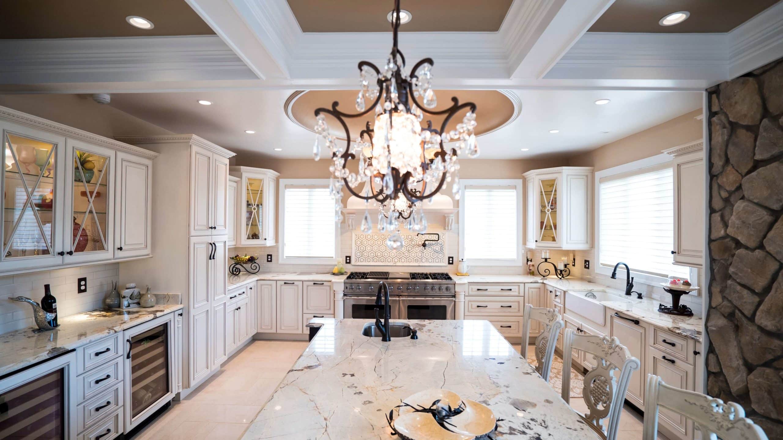 shirazi project - kitchen & bath cabinets in leesburg, va
