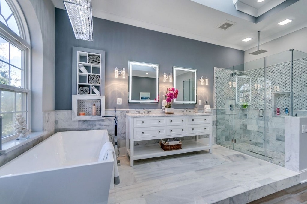 2021 Guide Timeline Bathroom Remodeling Process - How Much Does A Bathroom Remodel Increase Home Value 2021