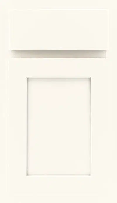 Classic Snow Cabinet door style from Mantra Cabinets