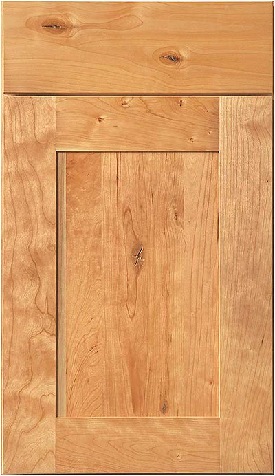 Jacobsen In Rustic Alder Natural Cabinet Door