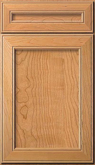 Portico In Cherry Natural Cabinet Door