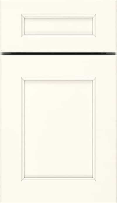 Spectra Snow cabinet door style from Mantra Cabinets