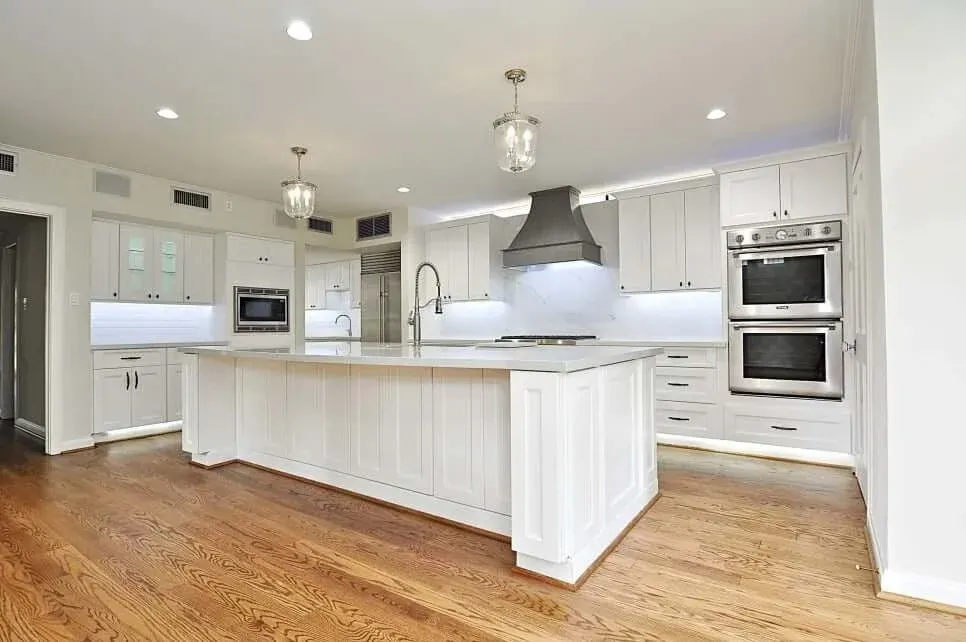 houston frost white kitchen remodel large island pendant lights