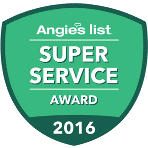 Angies list Super Service Award