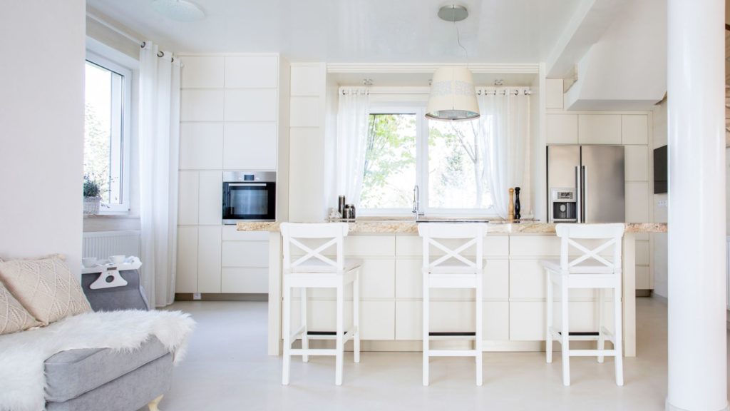 Beautiful view of Renovation Schedule For Luxury Apartment Open Concept Kitchen