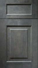 Wood Harbor Custom Cabinetry 31 Arabella Manor Flat Hickory Silverwood Cabinet Door