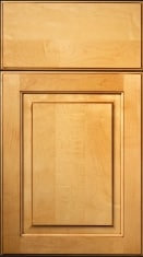 Wood Harbor Custom Cabinetry 27 Asbury Maple Butternut Choc Cbinet Door