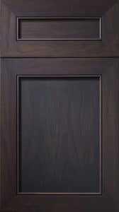 Ashland Walnut Peppercor Cabinet Door