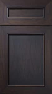 Wood Harbor Custom Cabinetry 64 Ashland Walnut Peppercor Cabinet Door