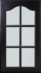 Wood Harbor Custom Cabinetry 143 Bayfield 6 lite Mpl Americano