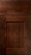 Wood Harbor Custom Cabinetry 15 Briarstone Hickory Fig Cabinet Door