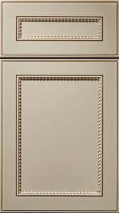 Wood Harbor Custom Cabinetry 112 Cape May Coastal White Taupe
