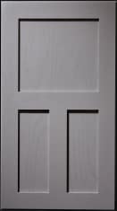 Wood Harbor Custom Cabinetry 131 Castleton Red Oak Sea Clay