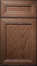 Wood Harbor Custom Cabinetry 92 Covington Red Oak Walnut