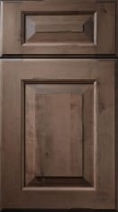 Wood Harbor Custom Cabinetry 73 Danforth KA Weathered Cashmere Cabinet Door