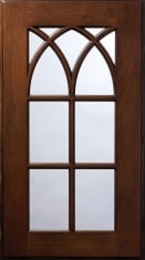Wood Harbor Custom Cabinetry 151 Double Arch 11-Lite Mullion