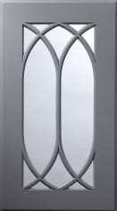 Wood Harbor Custom Cabinetry 152 Double Arch 12-Lite Mullion