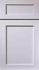 Wood Harbor Custom Cabinetry 20 Forest Park Platinum Manor Flat Cabinet Door