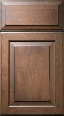 Portland Maple Rustic Brownstone Cabinet Door