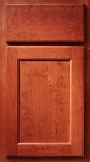 Wood Harbor Custom Cabinetry 45 Springfield Cherry Ginger Cabinet Door
