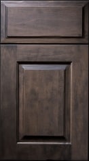 Wood Harbor Custom Cabinetry 71 Waterbury Maple Weathered Mystic Cabinet Door