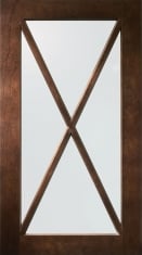 Wood Harbor Custom Cabinetry 147 X Lite Mullion Cherry Espresso