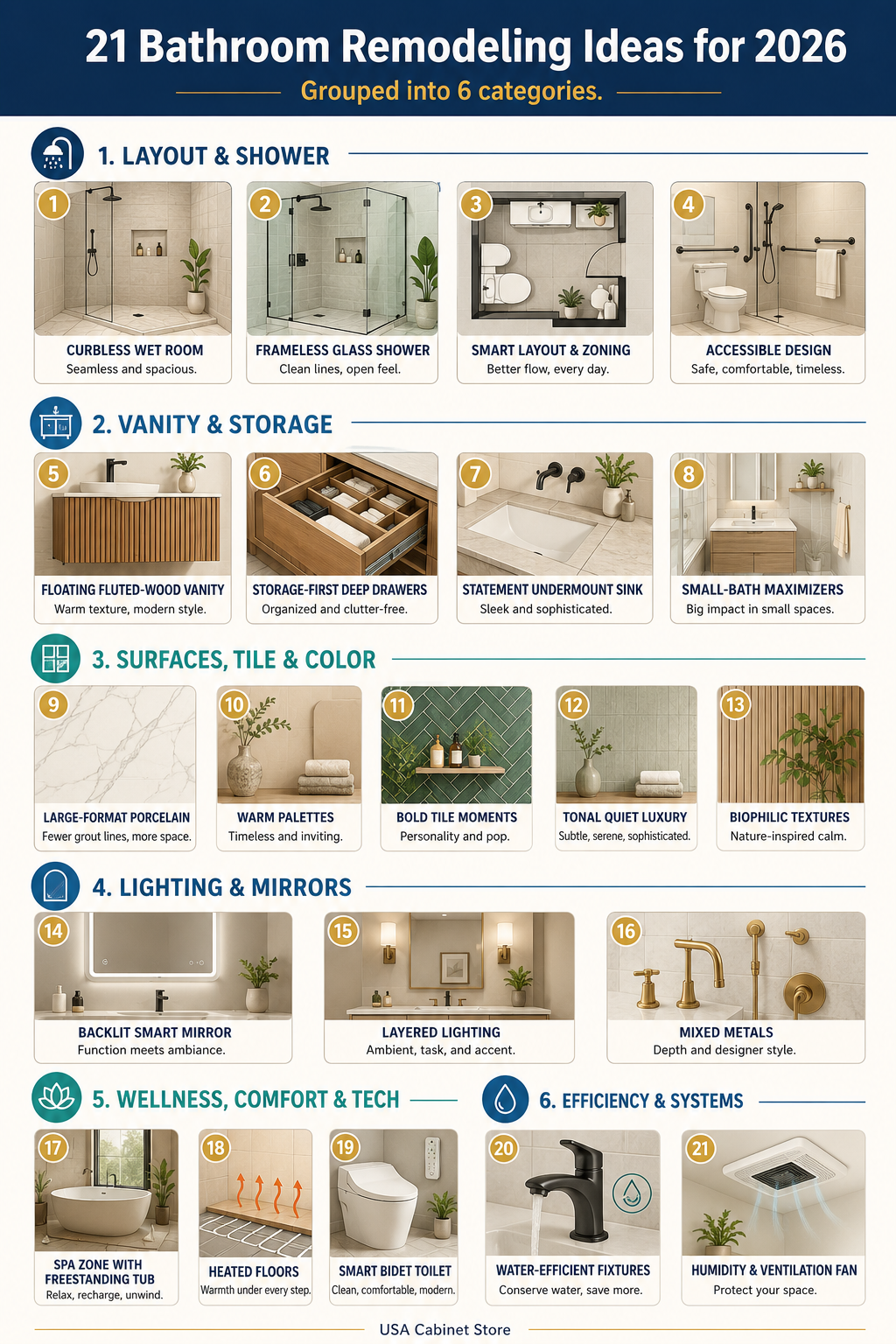 Bathroom Remodeling Ideas to Transform Your Space 1 21 bathroom remodeling ideas