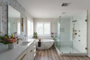 bathroom remodel project in Ashburn VA