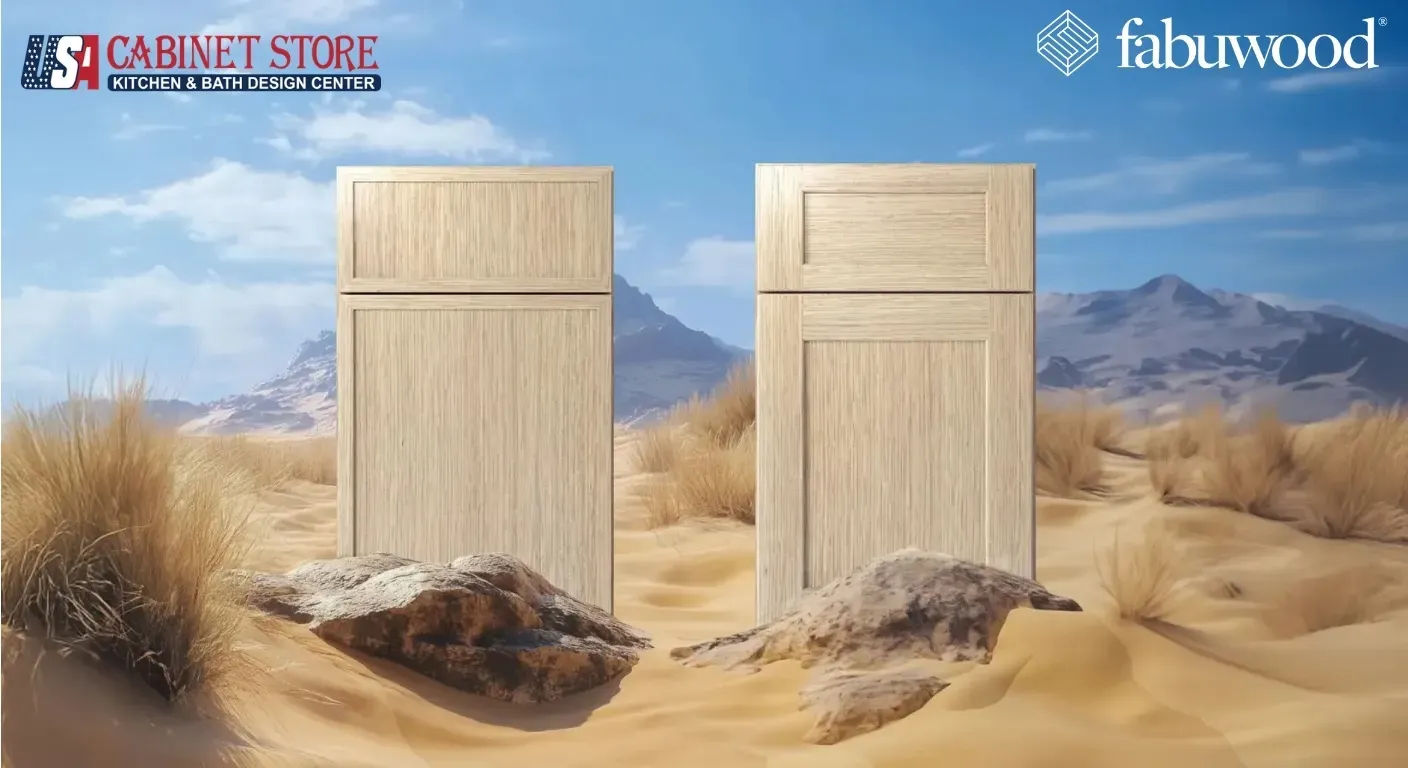 How to Make Oak Kitchen Cabinets Look Modern: 16 Expert Methods (2026 Guide) 27 fabuwood-desert-oak-slab-vs-shaker-door-profiles