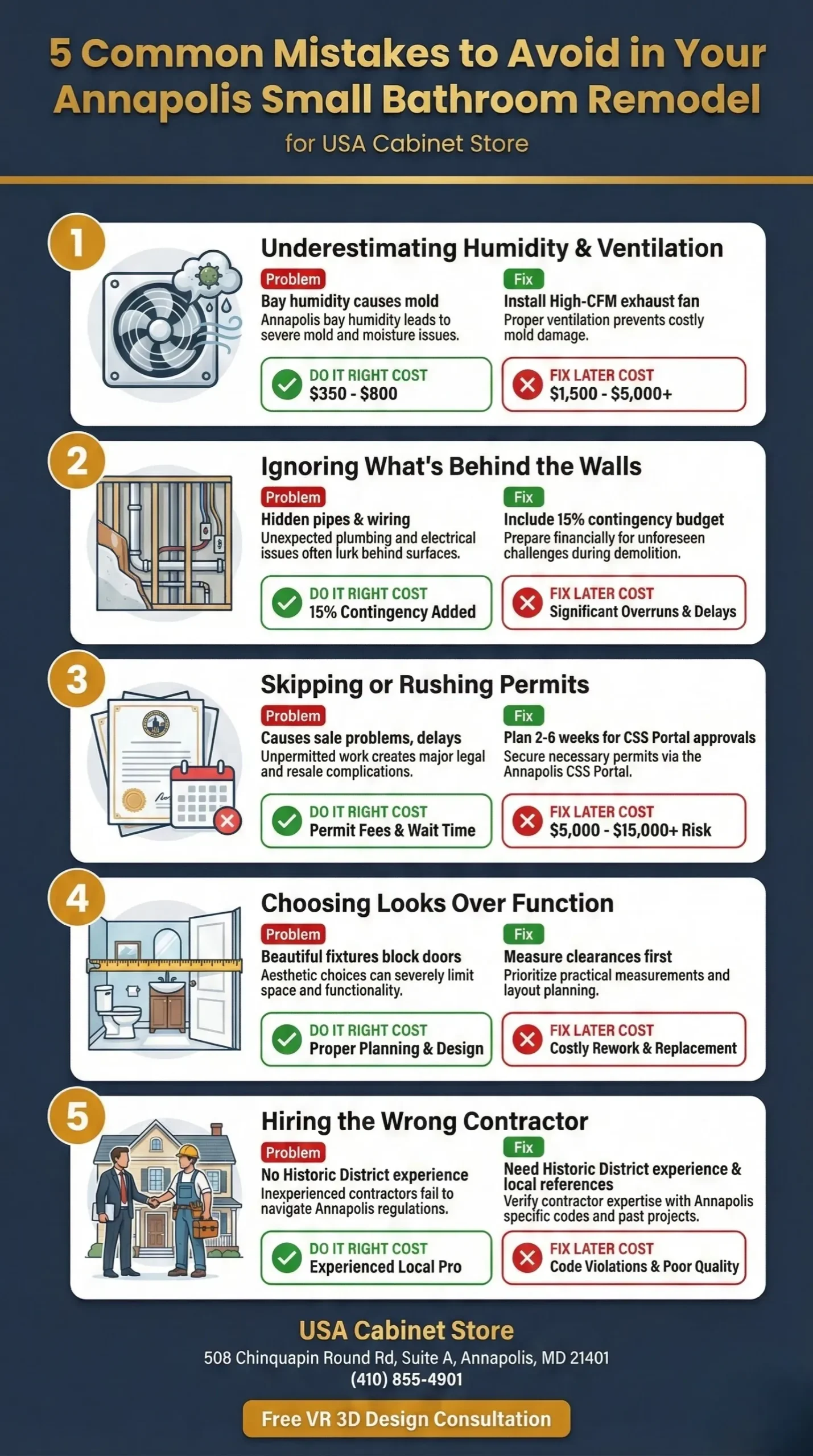 Small Bathroom Remodeling in Annapolis, MD 12 5-common-mistakes-to-avoid-in-your-annapolis-Small-Bathroom-Remodel