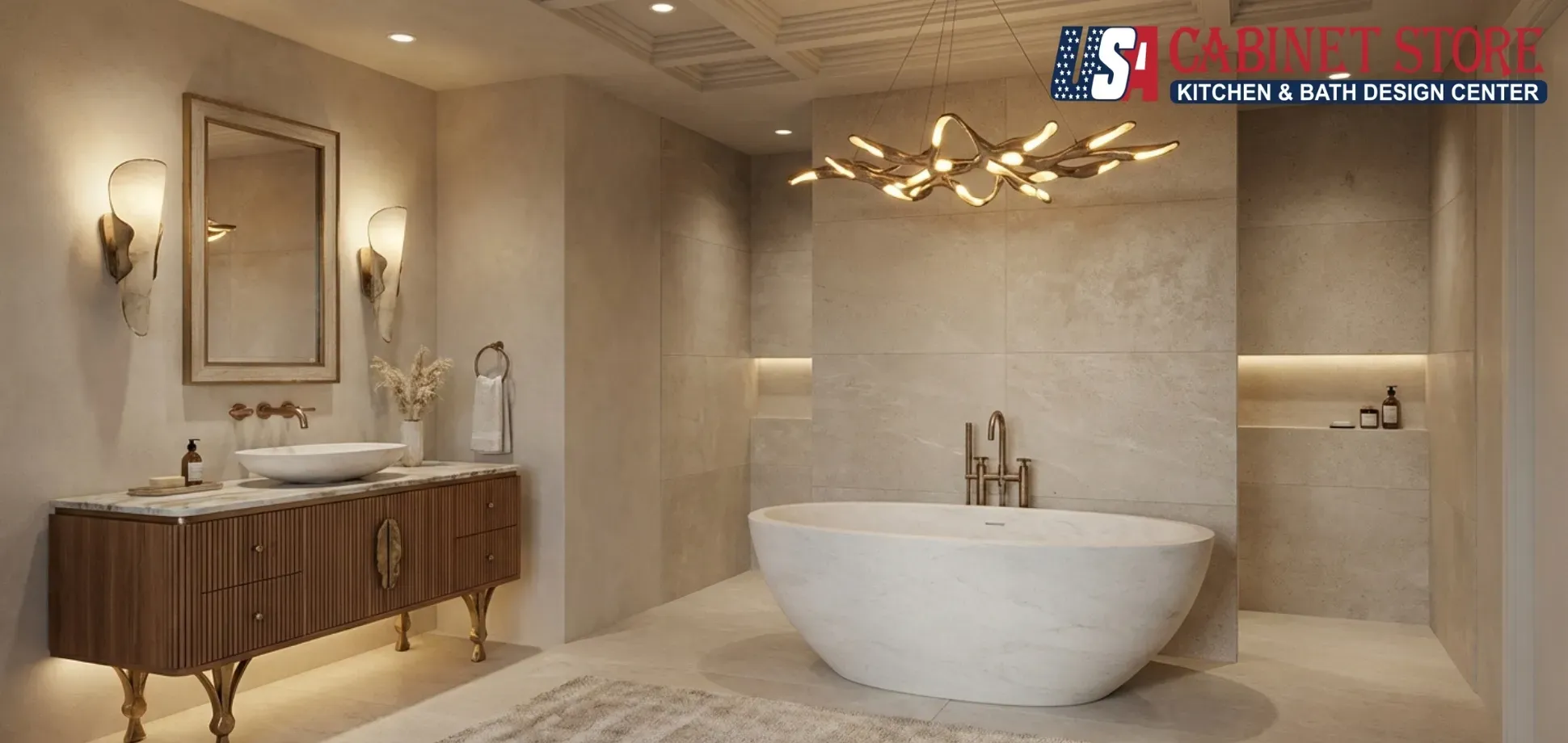 Essential Guide to Standard Shower Sizes for Optimal Bathroom Design 2026 31 Freestanding-Elements-and-Sculptural-Fixtures