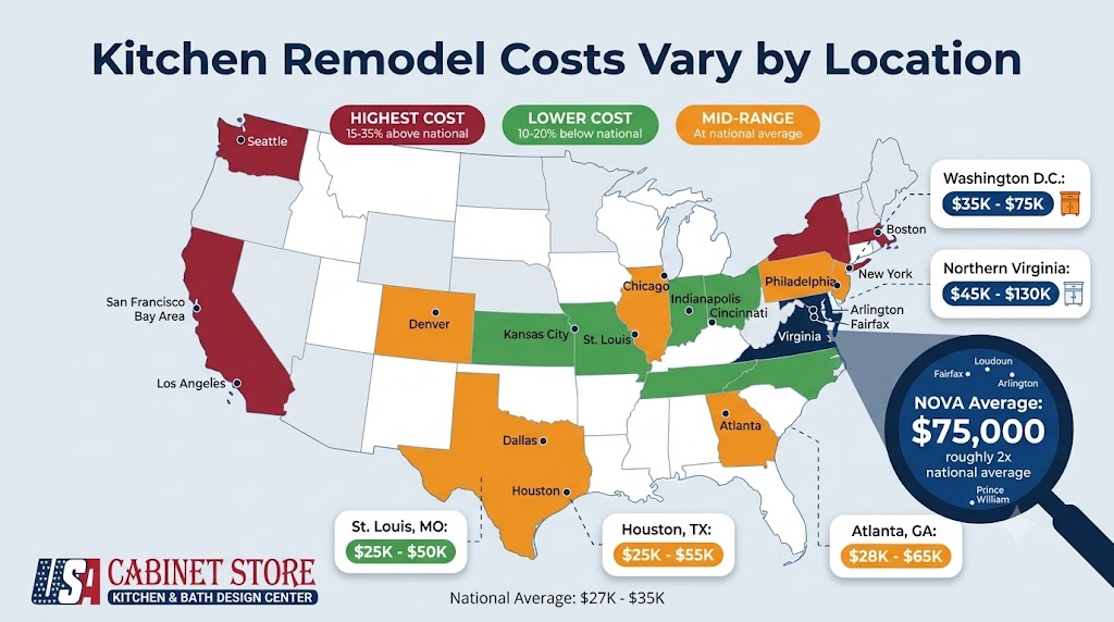 How Much Does a Kitchen Remodel Cost in 2026? 23 usa-national-kitchen-remodeling-avarage-costs