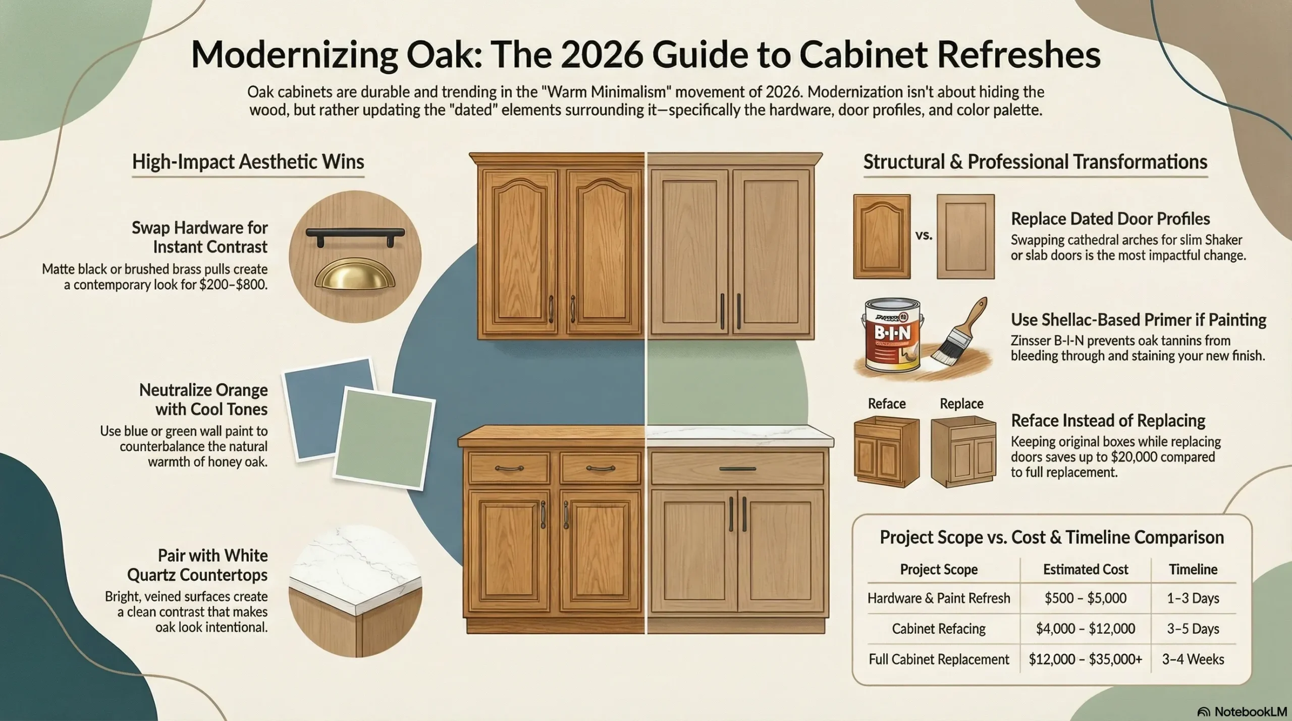 How to Make Oak Kitchen Cabinets Look Modern: 16 Expert Methods (2026 Guide) 30 how-to-modernize-oak-cabinets-in-2026