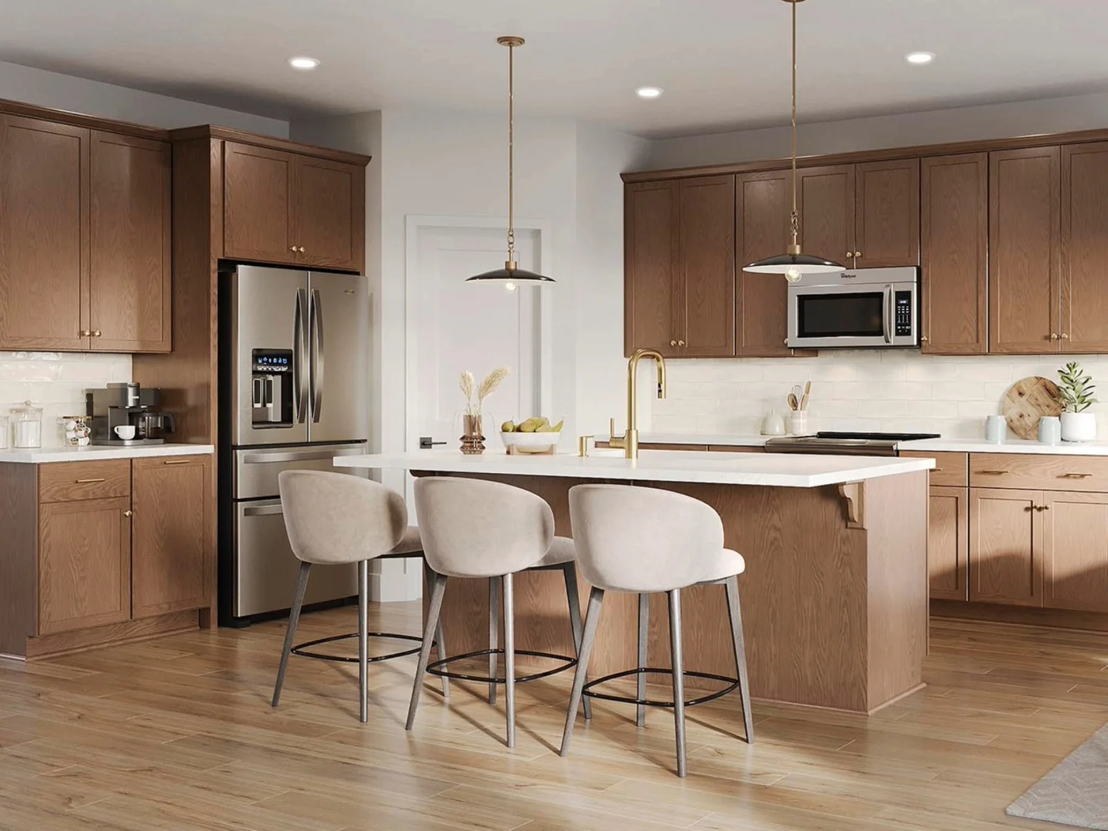 Kitchen Remodeling in Orlando: What to Expect (2026 Homeowner Guide) 16 Kitchen with brown beautiful cabinets