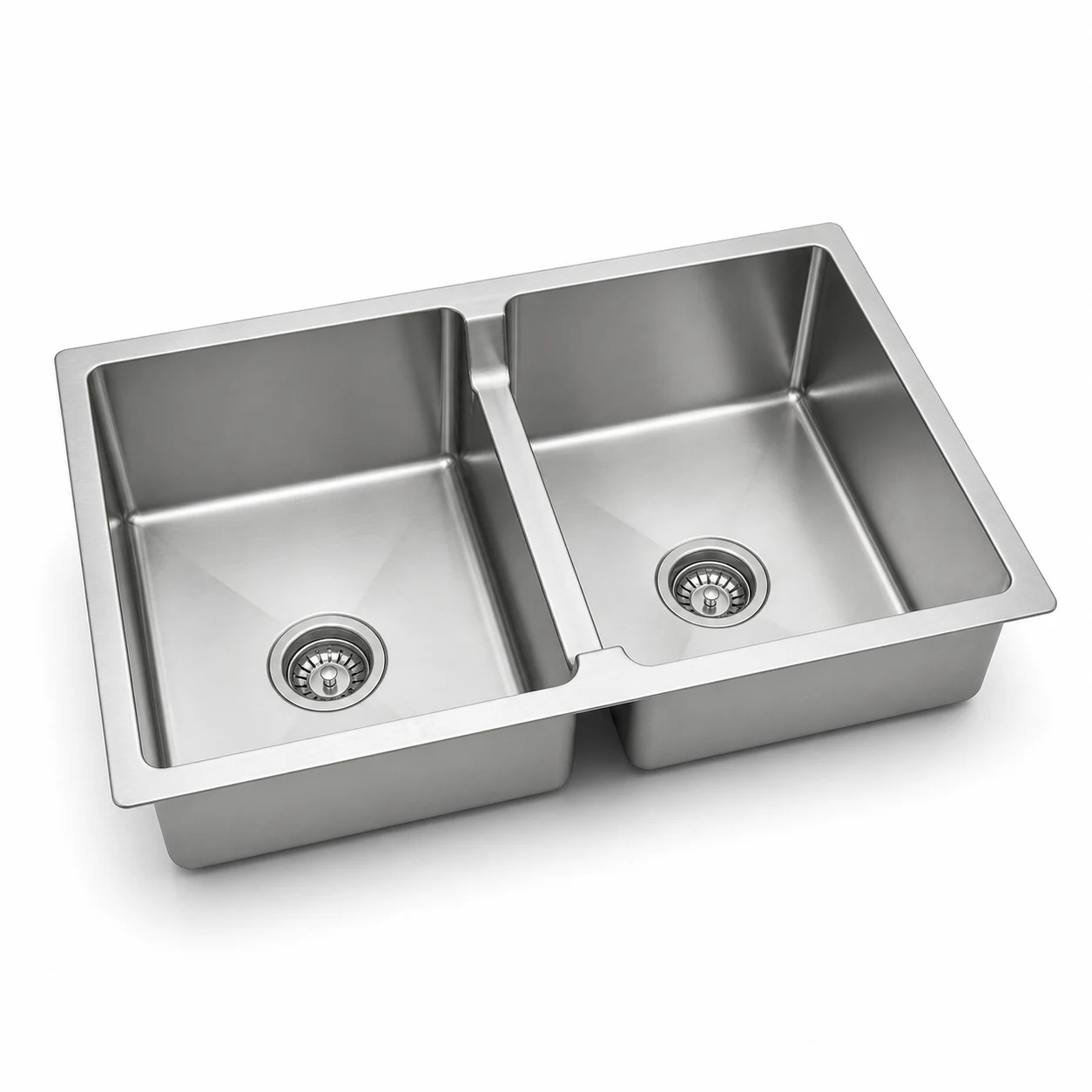 black composite workstation sink