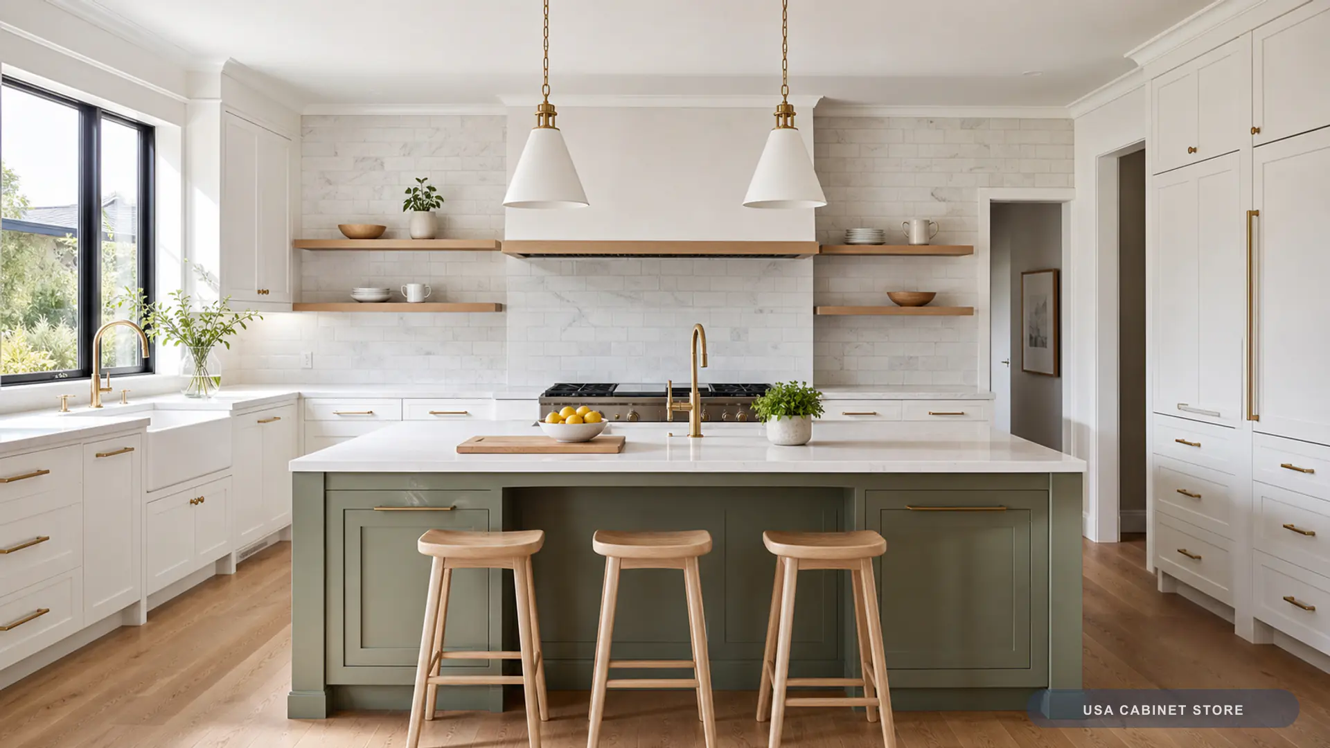 kitchen-cabinet-buying-guide-hero-two-tone-white-sage-green-usacabinetstore